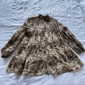 Animal Print Ganni Dress